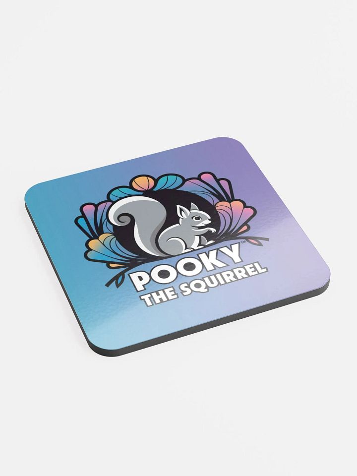 Coaster or micro art piece: Pooky the squirrel product image (2)