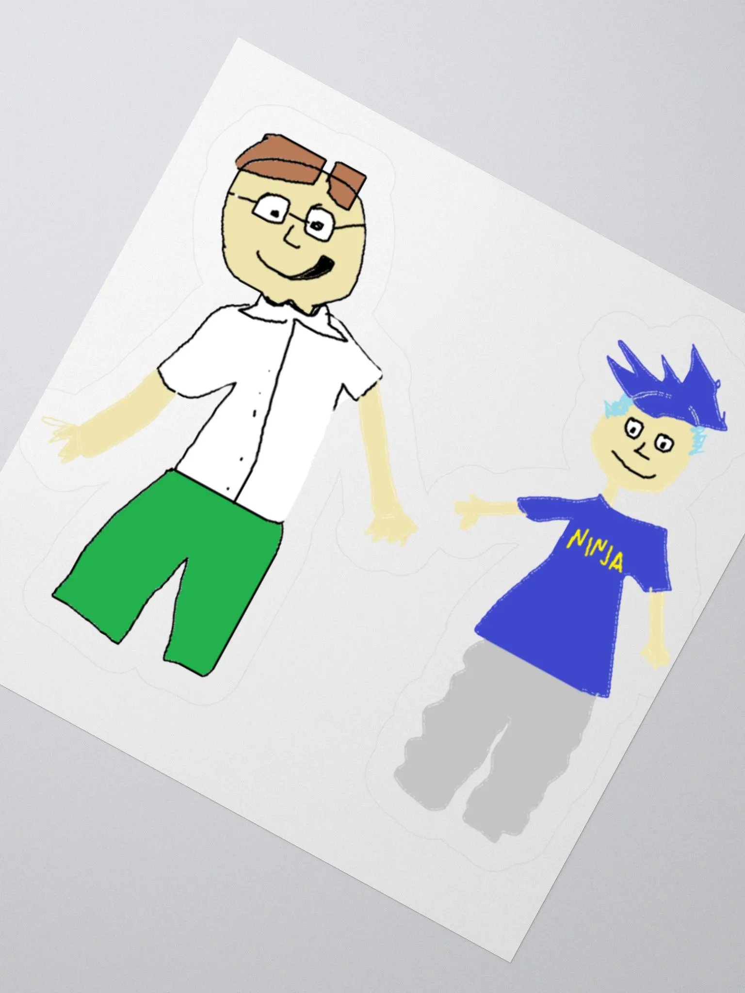 Peter Griffin and Ninja Sticker product image (3)