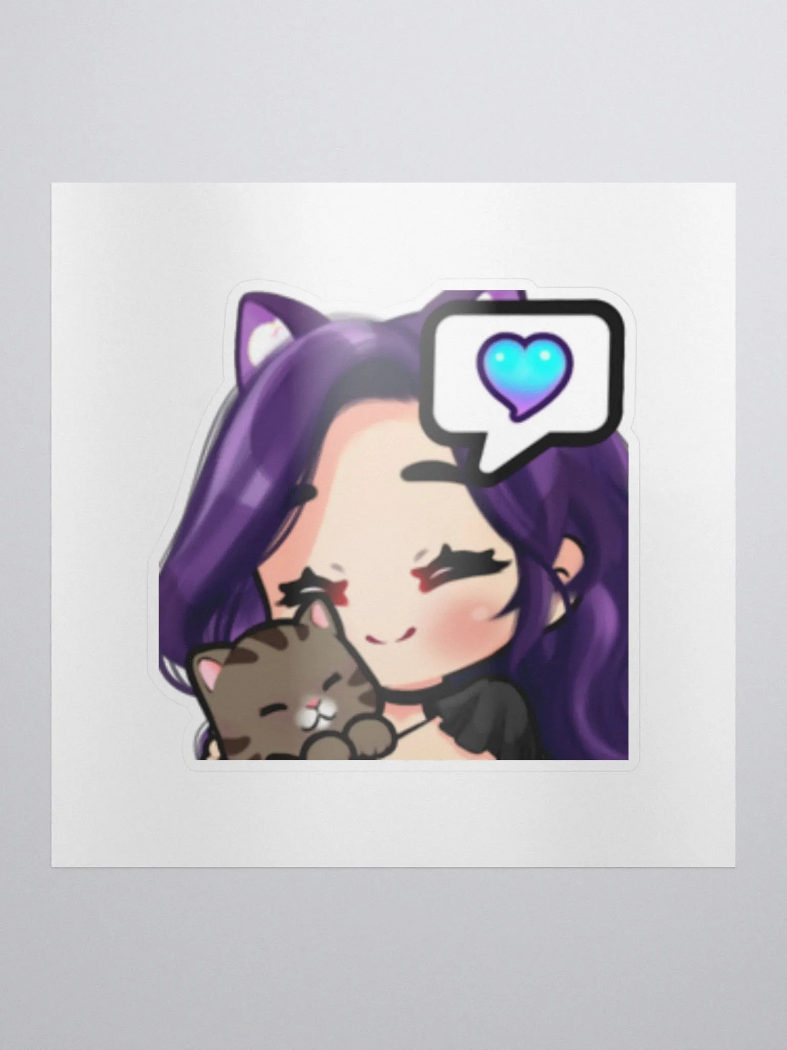 Kitty Hugs - Sticker product image (1)