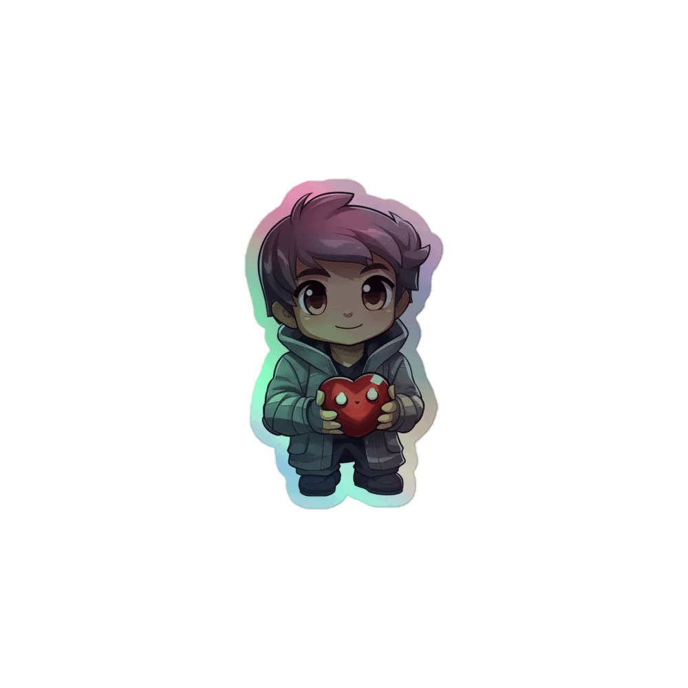 Cute Love - Holographic Sticker - Legion Series product image (1)