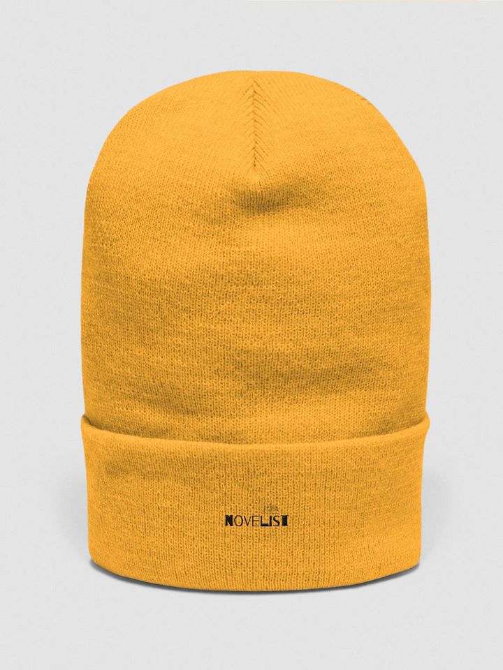 Novelist Black Text Beanie product image (3)