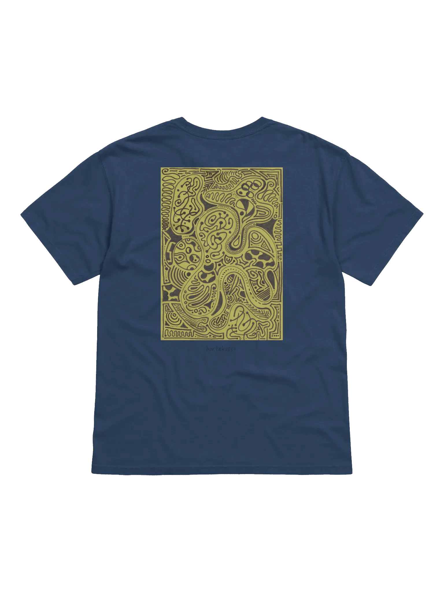 Envelop Me: Yellow Print - Comfort Tee product image (3)