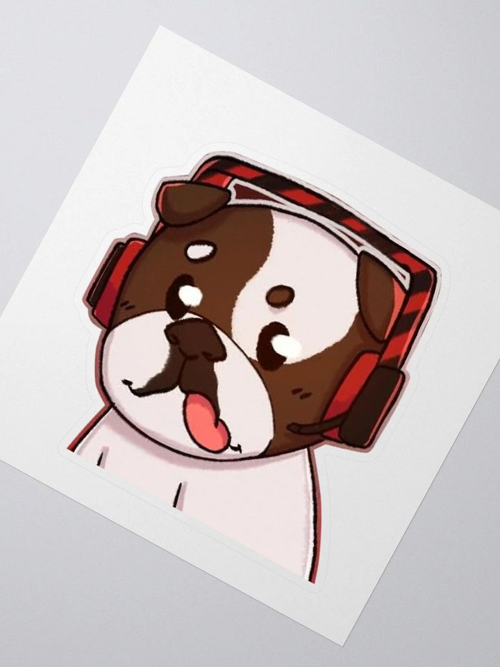 Gaming Bulldog Sticker product image (2)