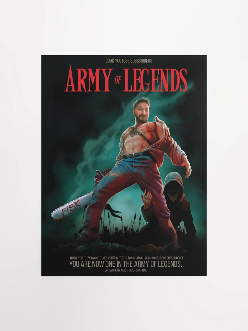 Army of Legends (200k Edition) Poster