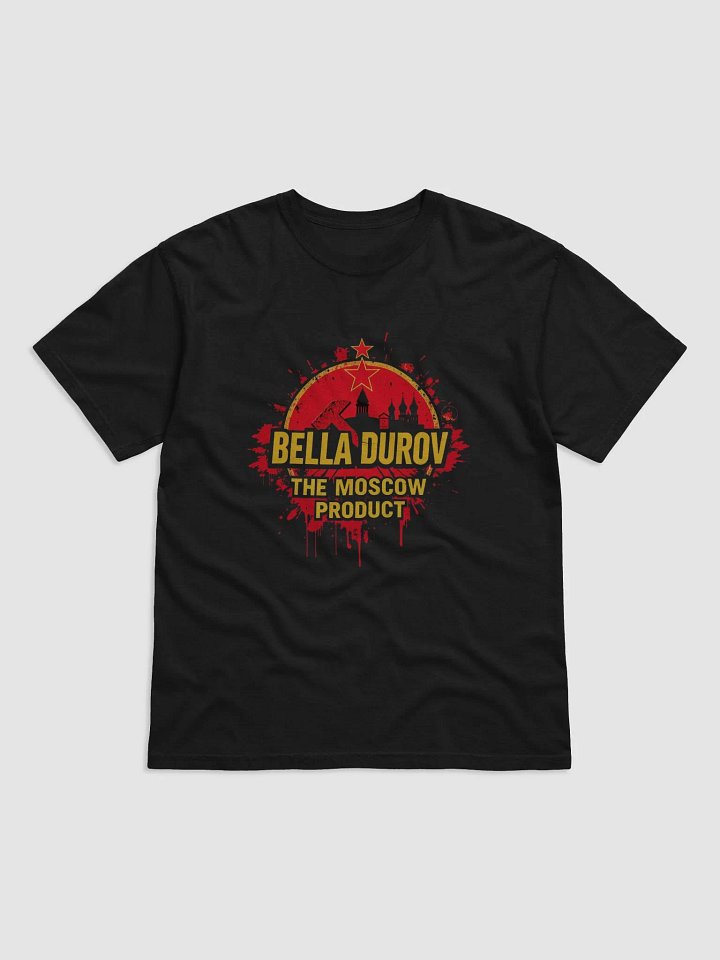 Bella Durov Moscow Product Skyline Grunge Emblem T-Shirt product image (1)