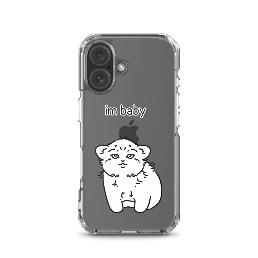 I'm Baby Manul - Clear iPhone Case product image (23)