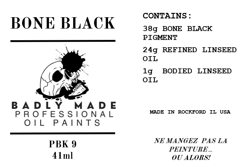 BADLY MADE PROFESSIONAL OIL PAINT MISERABLE ZORN PALETTE product image (5)
