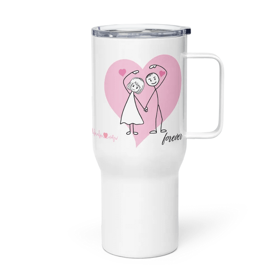 Love Travel Mug – Romantic Insulated Tumbler for Couples product image (4)