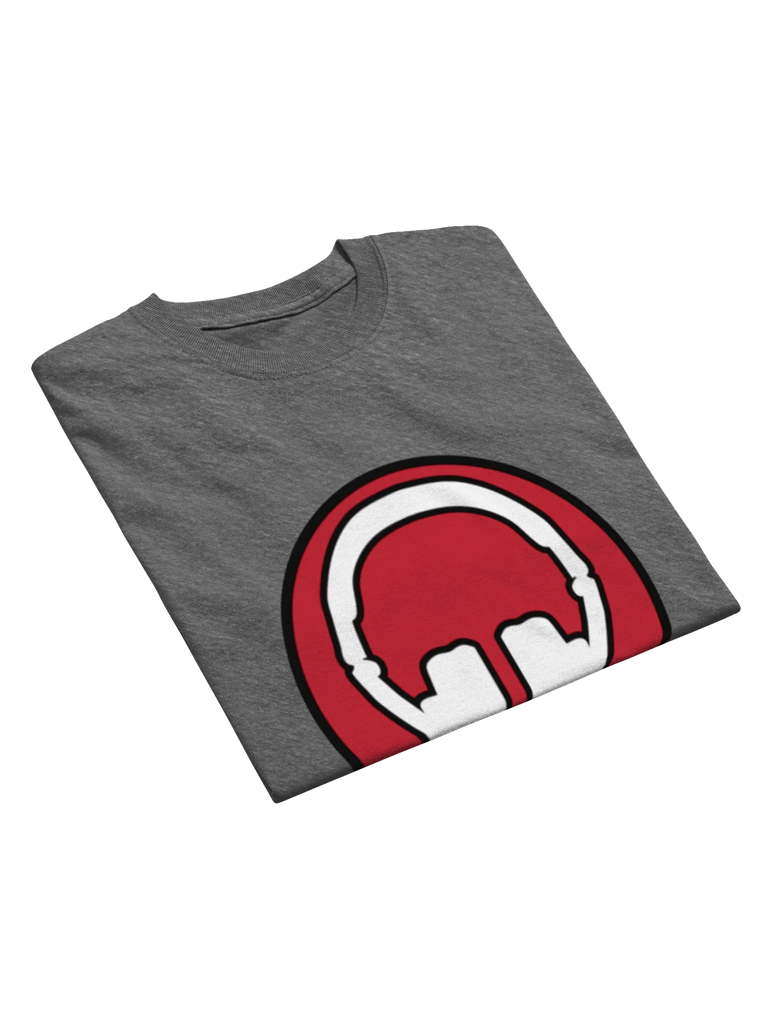 Headphones Large Front Print, With Tribe Back Print T-Shirt product image (3)