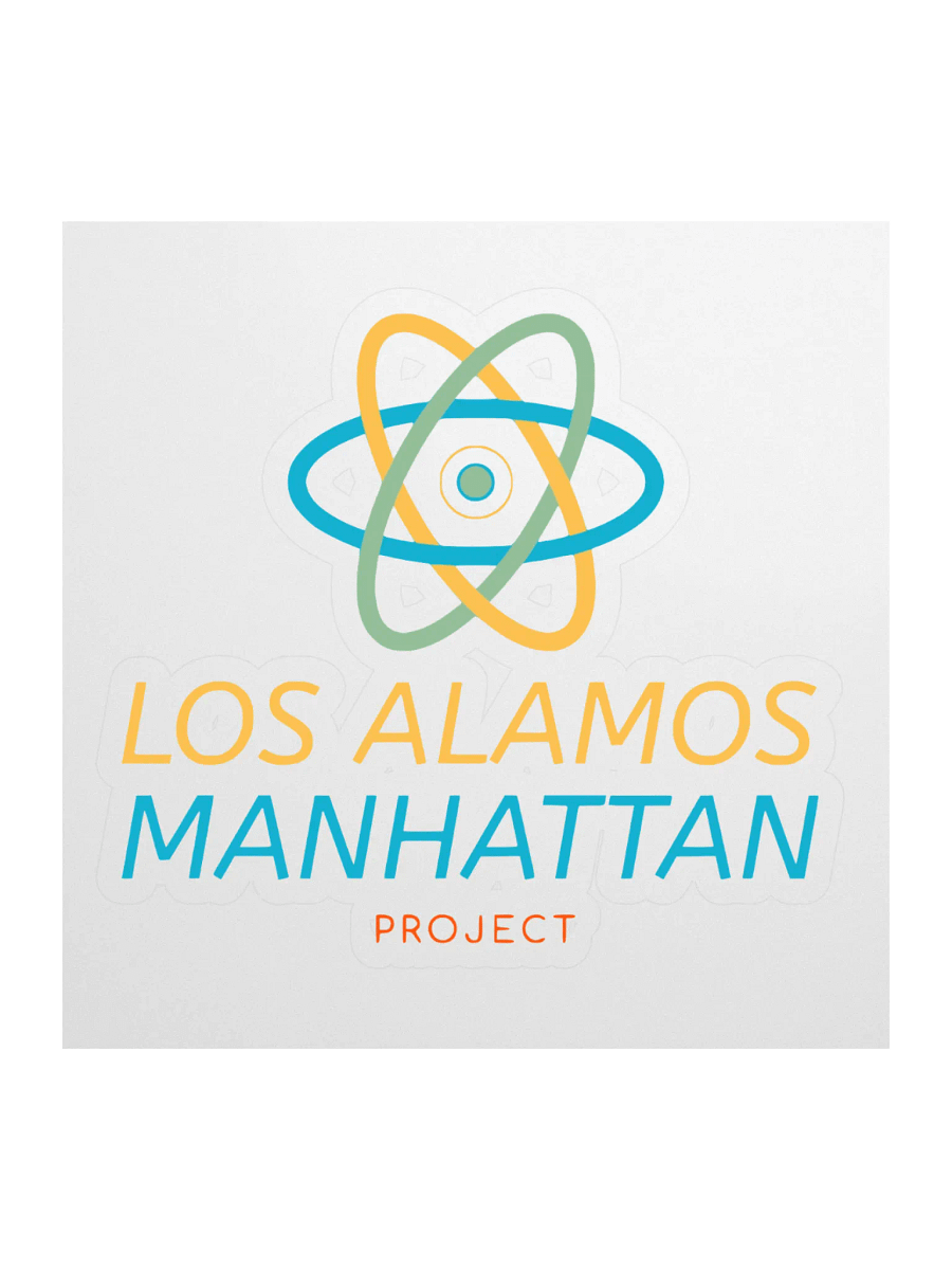 Los Alamos Manhattan Project Kiss Cut Sticker product image (1)