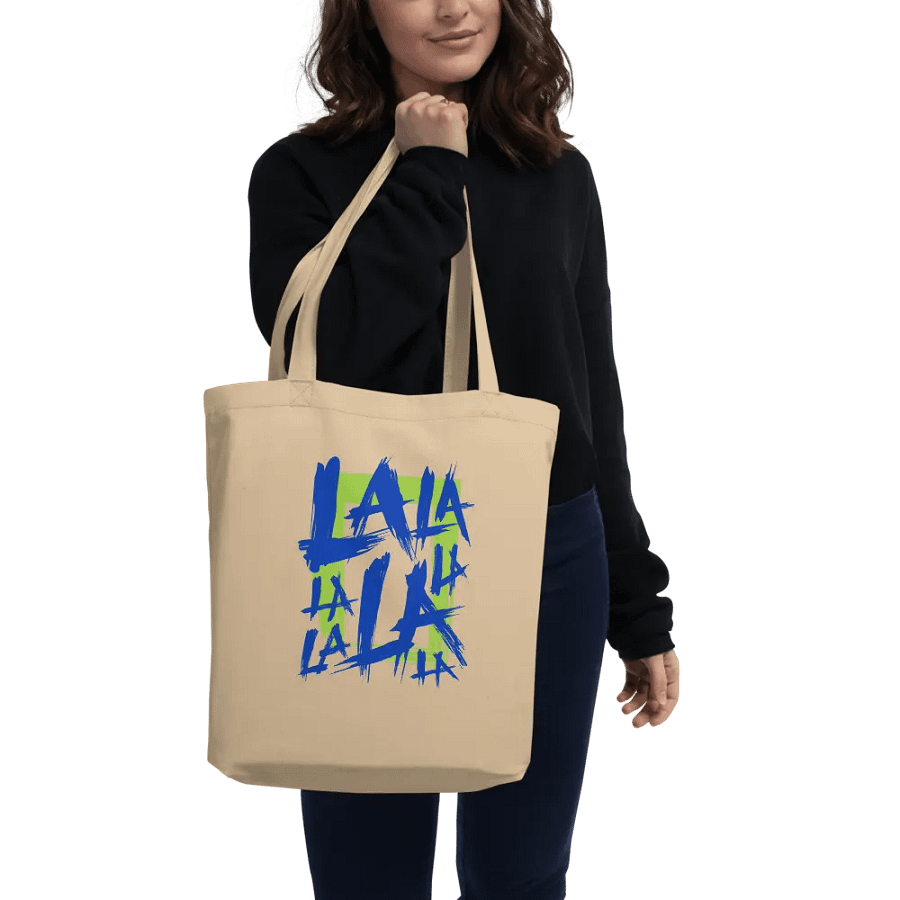 La La La Eco-Friendly Tote Bag product image (2)