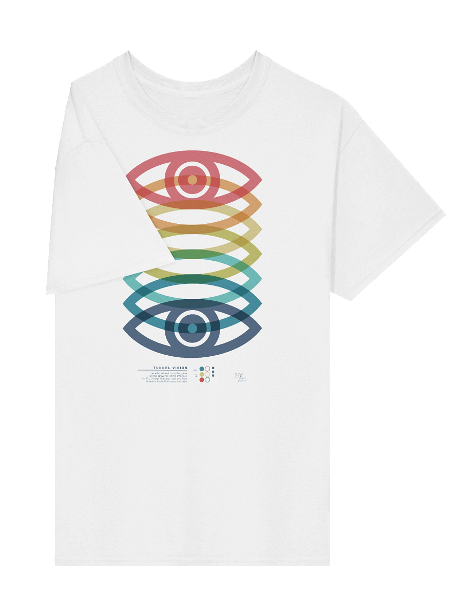 Tunnel vision graphic t-shirt product image (136)