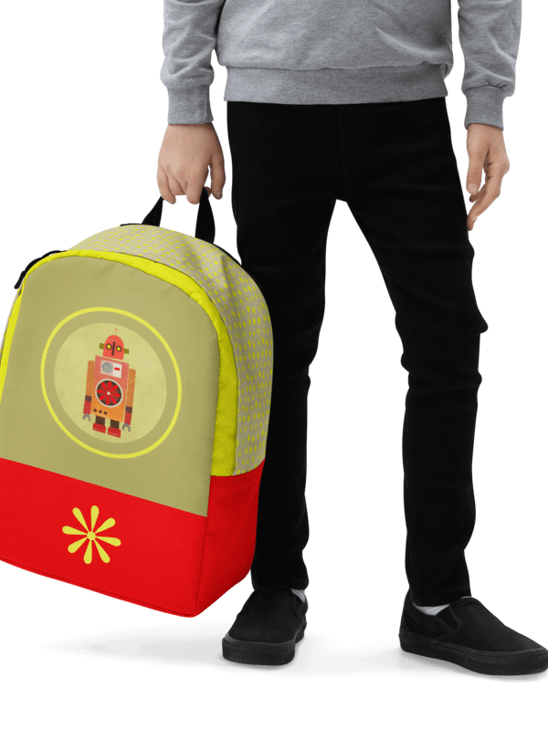 Gyro the Atomic Robot - Backpack in Green, Yellow and Red product image (5)