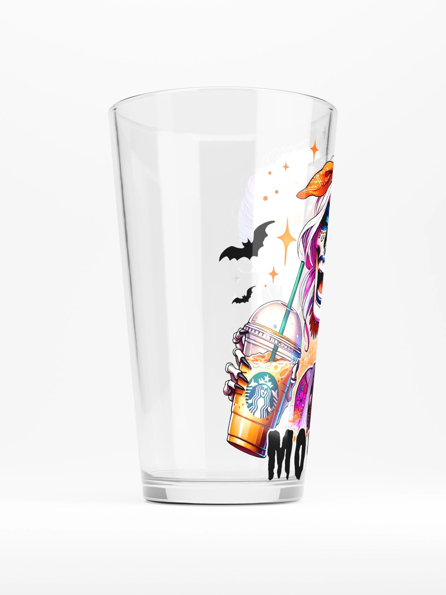 Day of the Dead Skeleton Shaker Pint Glass product image (2)
