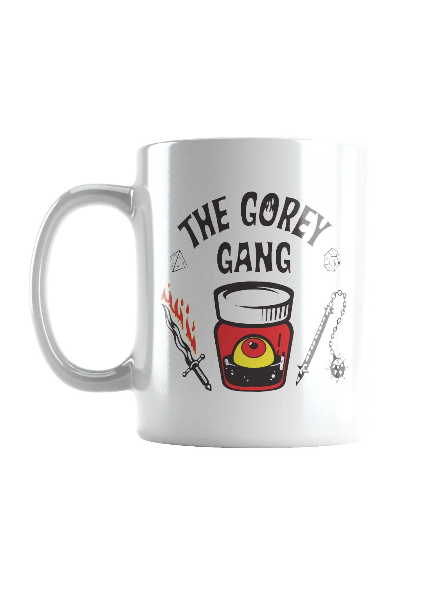 DnD Gang - White Glossy Mug product image (3)