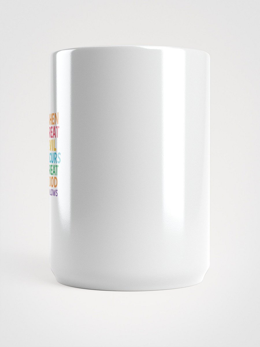 Nichiren Buddhism Mug – “When Great Evil Occurs, Great Good Follows” – Inspirational Ceramic Mug for Daily Practice product image (5)