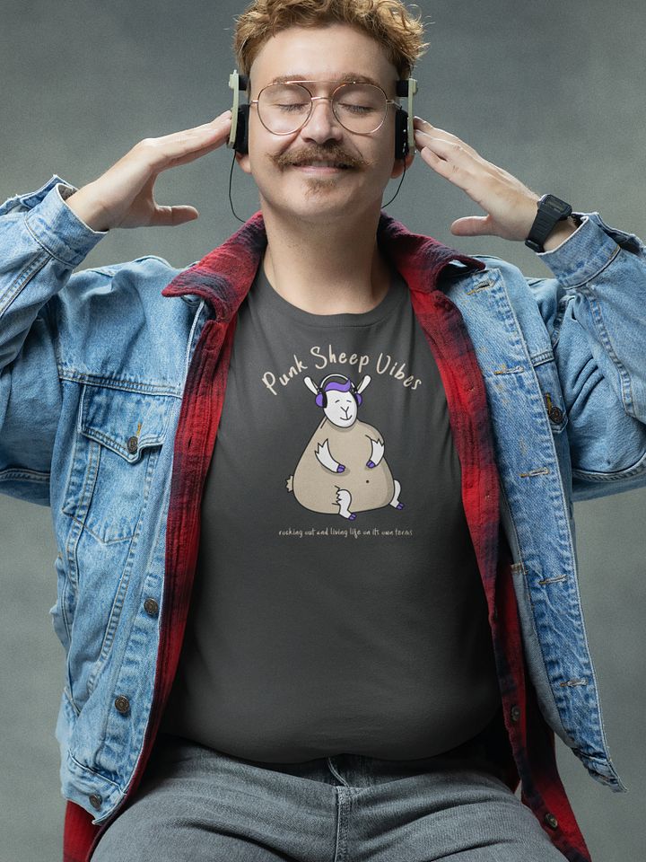 Punk Sheep Vibes Graphic Tee product image (1)