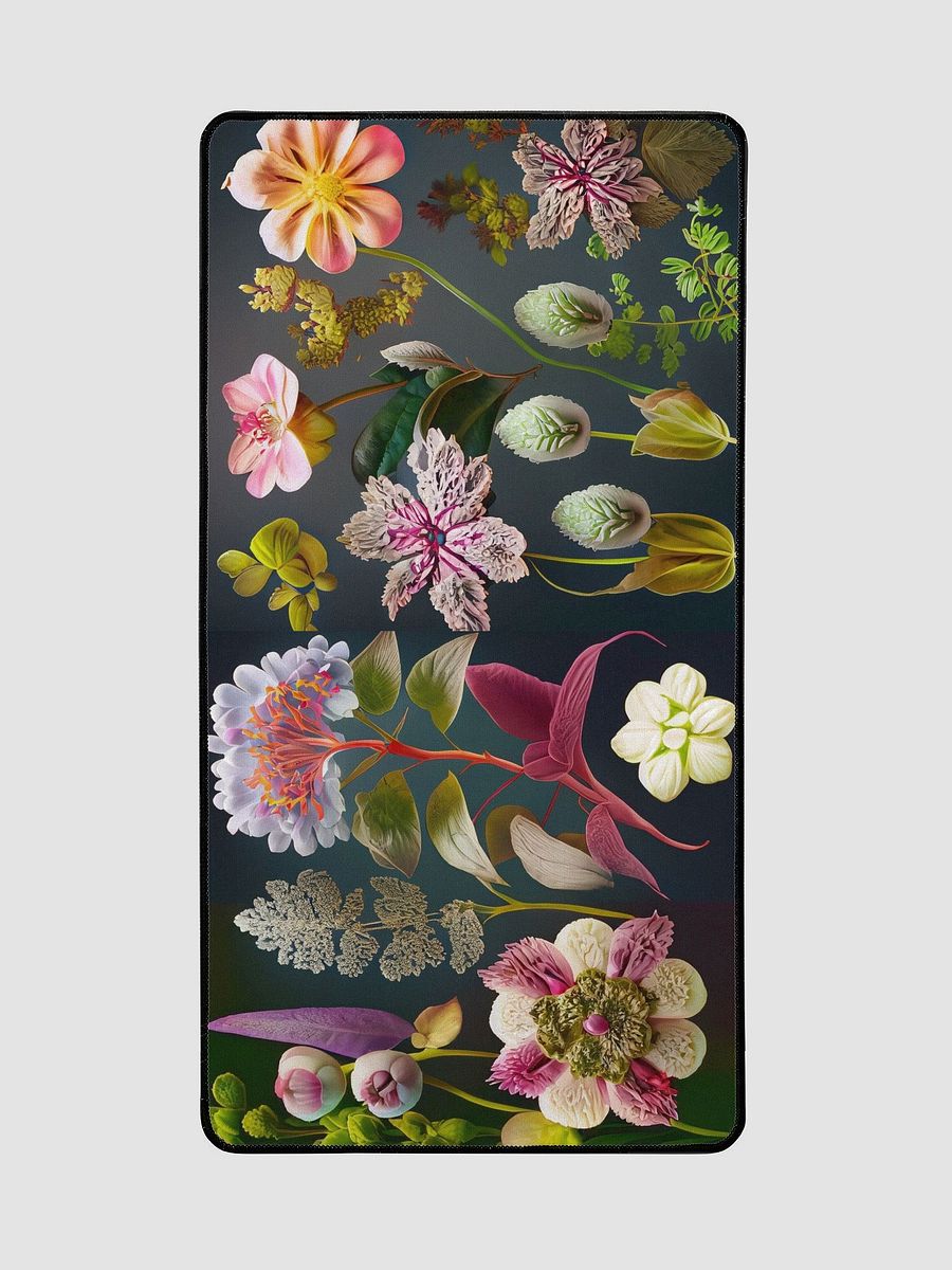Unleash the Full Bloom on Your Desk: A Spacious Floral Mousepad product image (2)