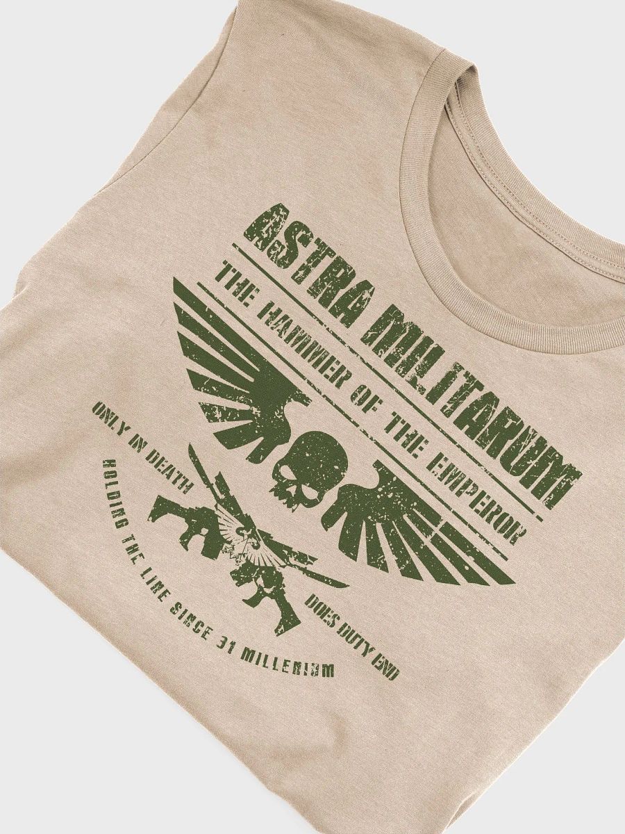 Astra Militarum Warhammer 40k Retro Military Design | Imperial Guard Shirt Militay Green product image (15)