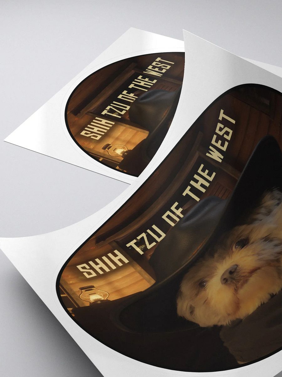 Shih Tzu of the West Gizmo Night Sticker product image (4)
