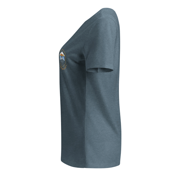 Volcanic Eruption Relaxed V-Neck Tee w/small logo product image (2)