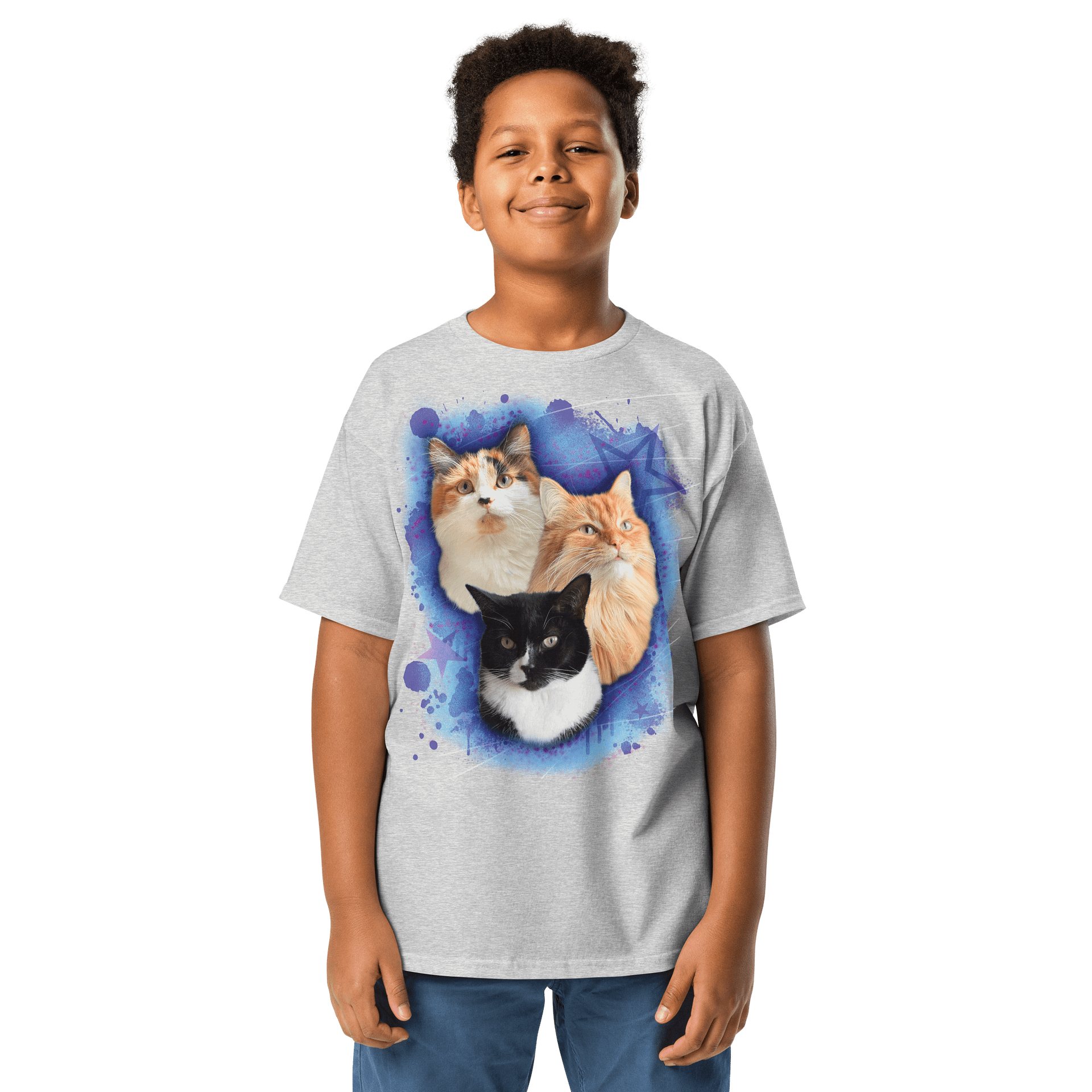 Fluffy Family Kids T-Shirt product image (46)