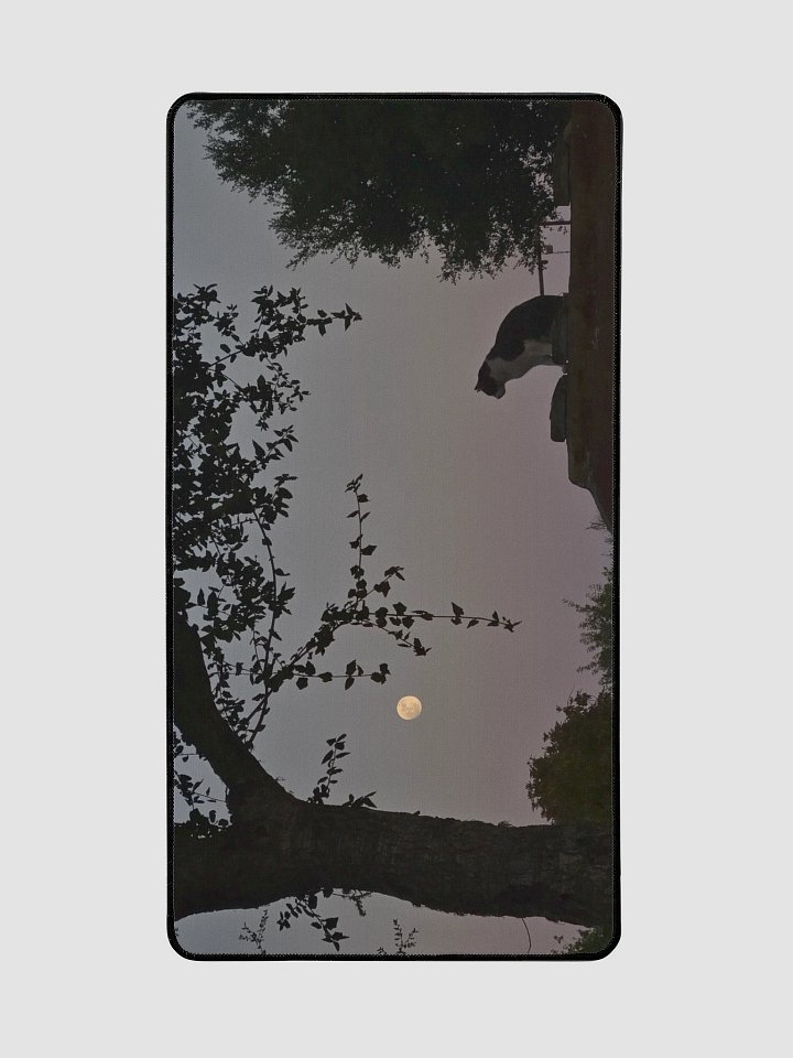 Full Moon Banjo Desk Mat product image (2)