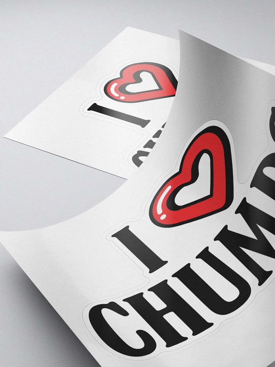 I <3 Chumps Sticker product image (4)