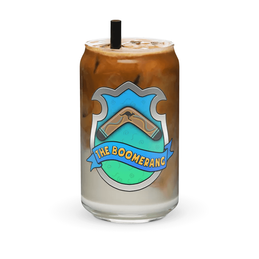 The Boomerang - Can Shaped Glass product image (3)