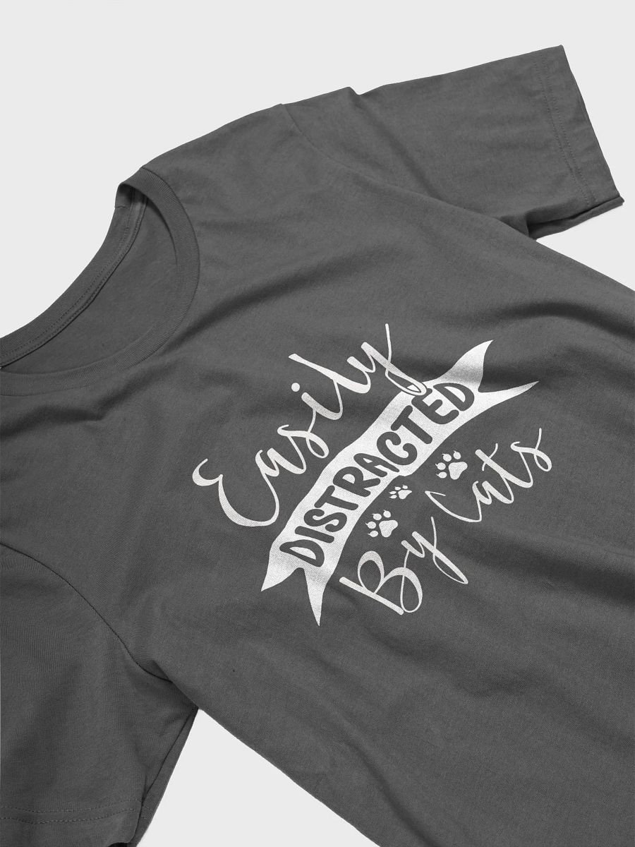 easily distracted by cats shirt product image (23)