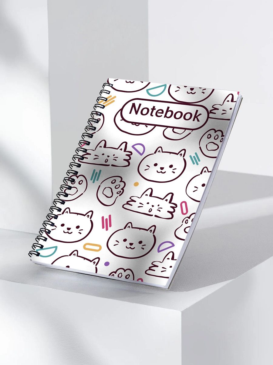 Whimsi-Cats Spiral Notebook product image (3)