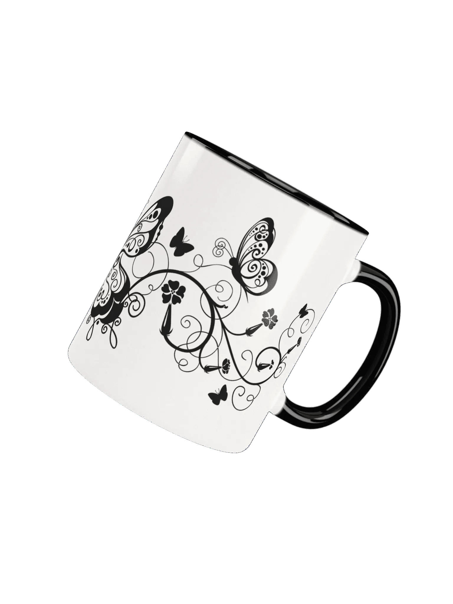 Chromatic Butterfly Bliss Ceramic Mug product image (5)