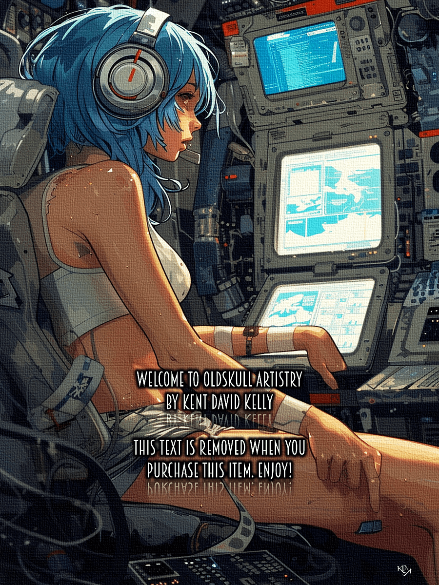 Oldskull Artwork 003: Gets Hot Hacking product image (1)