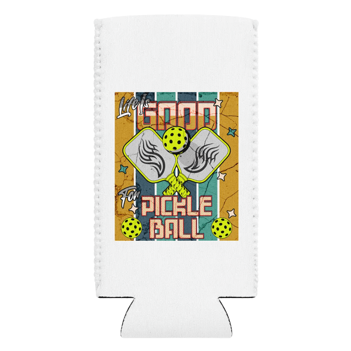 Life Is Good For Pickleball Vibes Can Cooler product image (2)