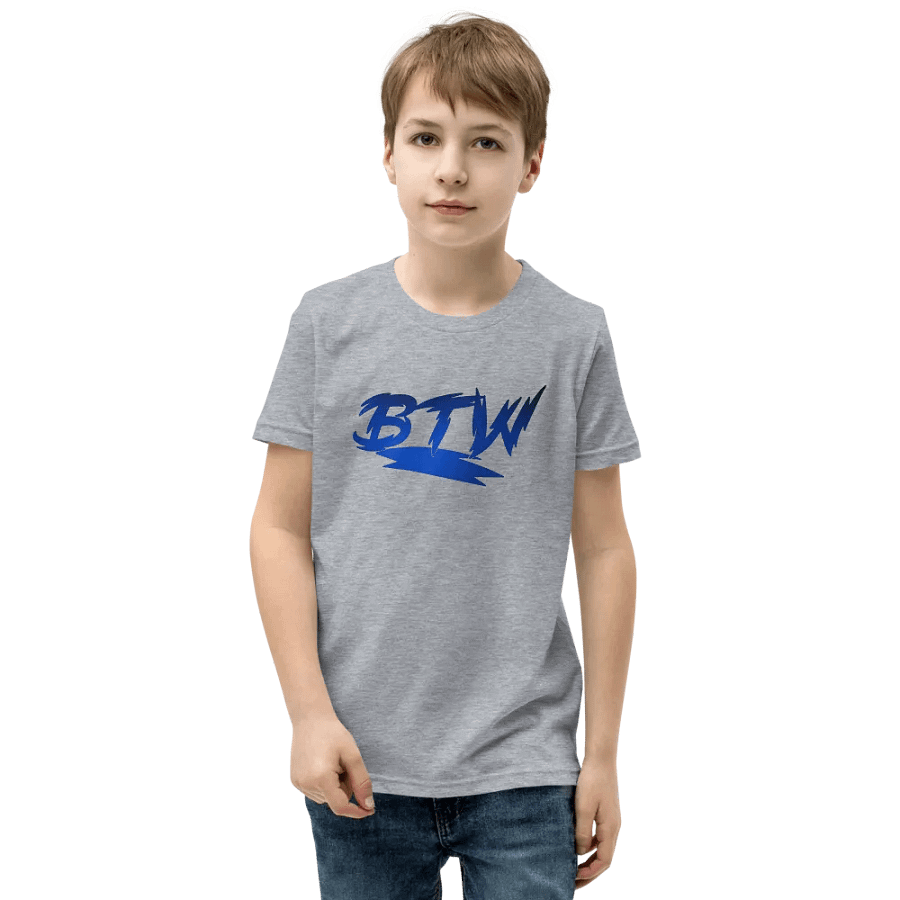 New BTW logo youth Tee product image (11)