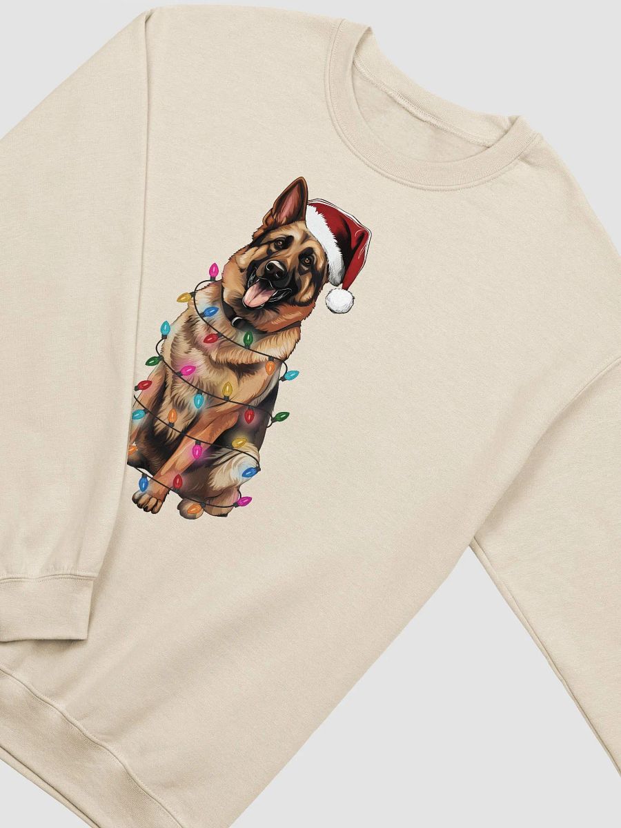 Funny German Shepherd Christmas Sweatshirt for GSD Paw-rents product image (19)