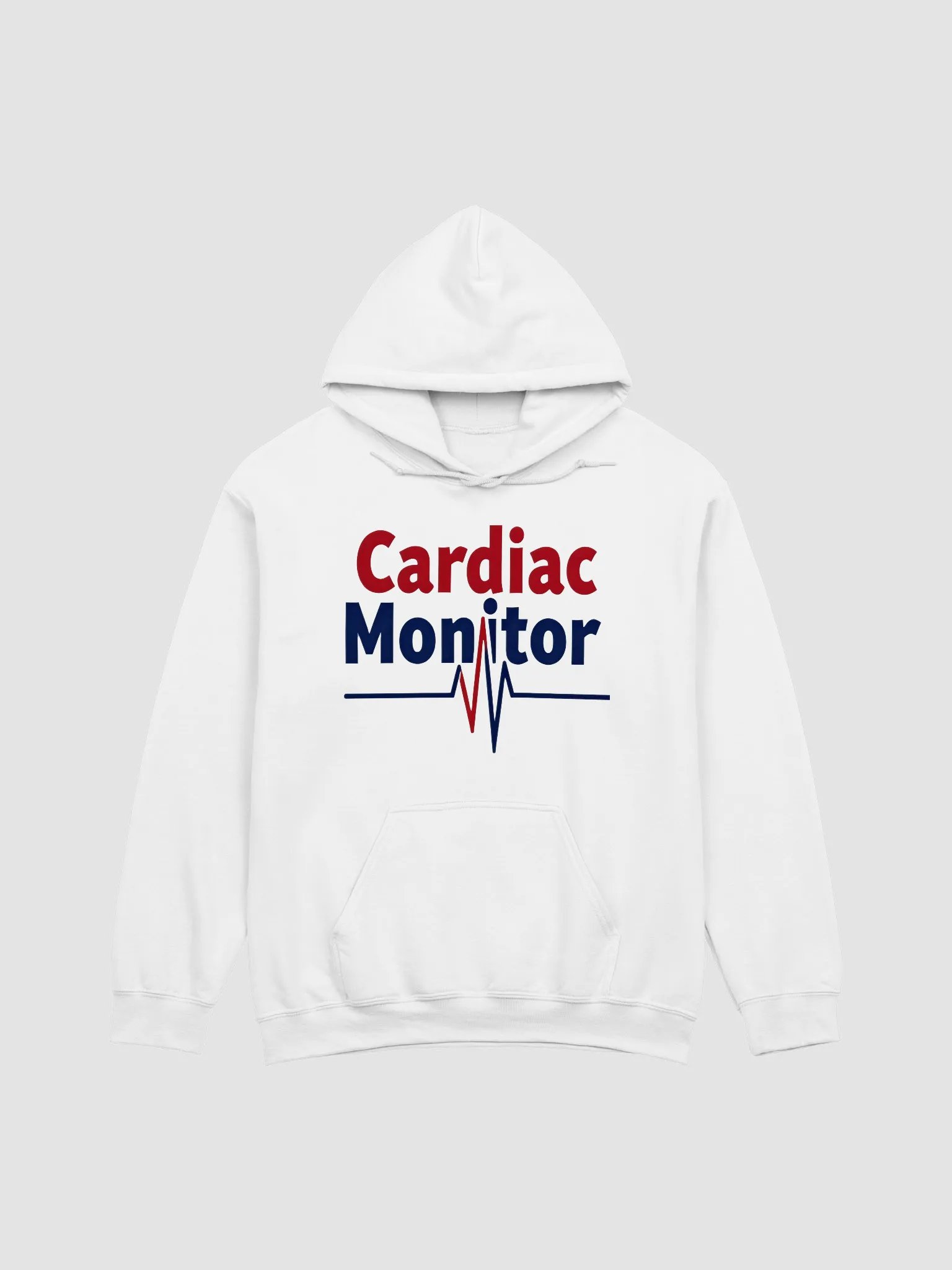Cardiac Monitor Heartbeat Hoodie product image (4)
