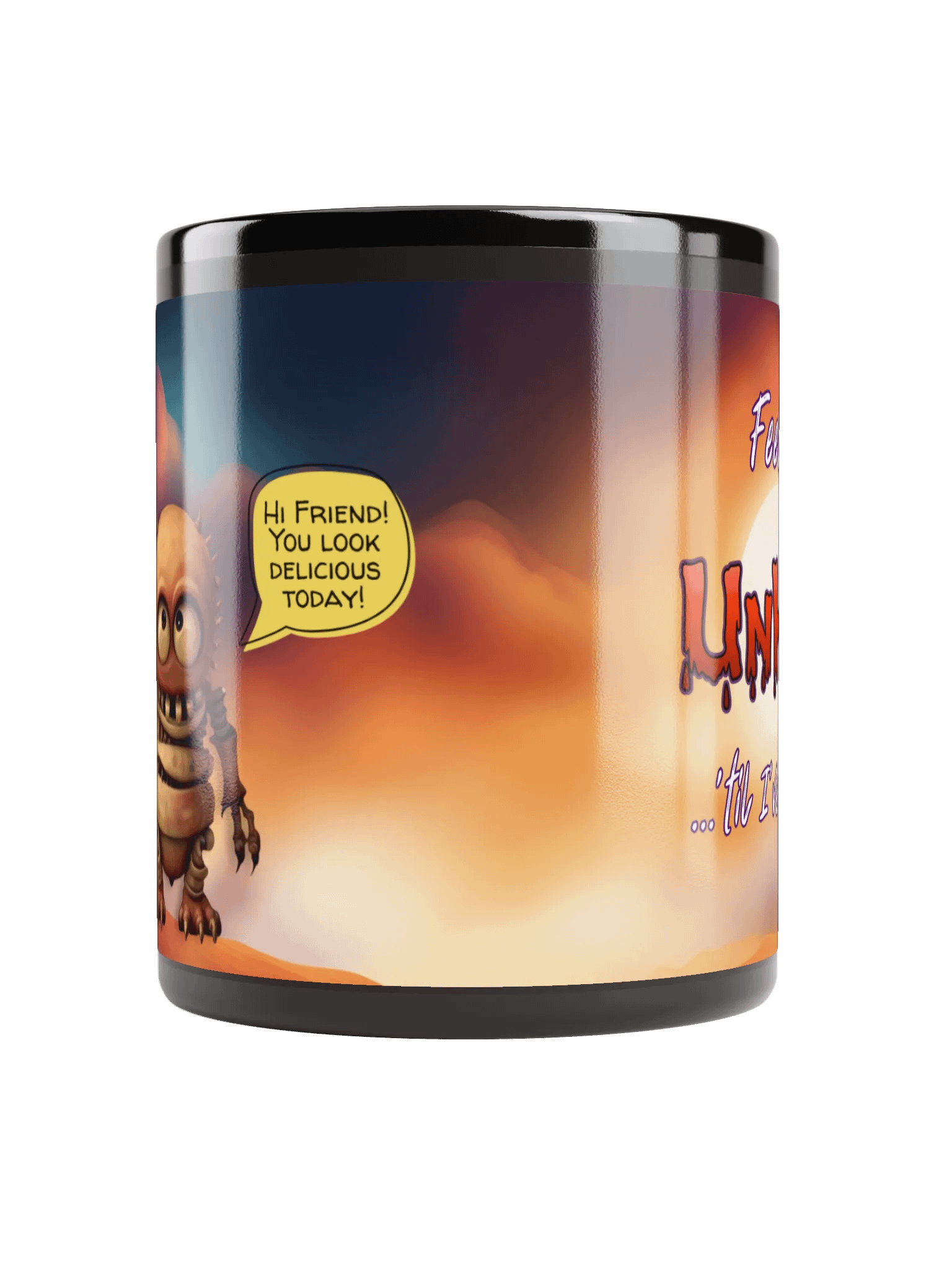 UnHuman monster mug (2 sizes) product image (3)