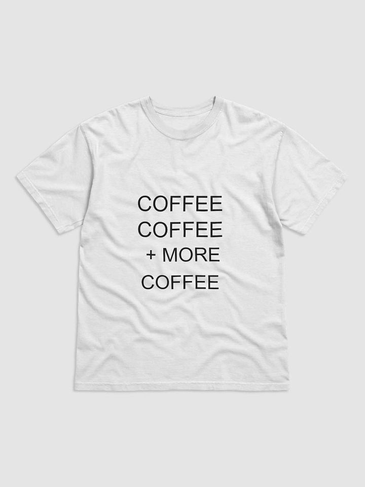 COFFEE T-SHIRT (BLACK) product image (74)