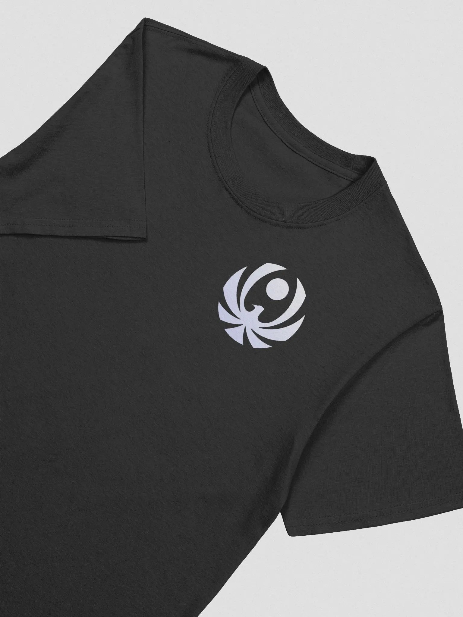 CroweGamingg Gildan Unisex Softstyle T-Shirt - White Logo Front & Back product image (10)