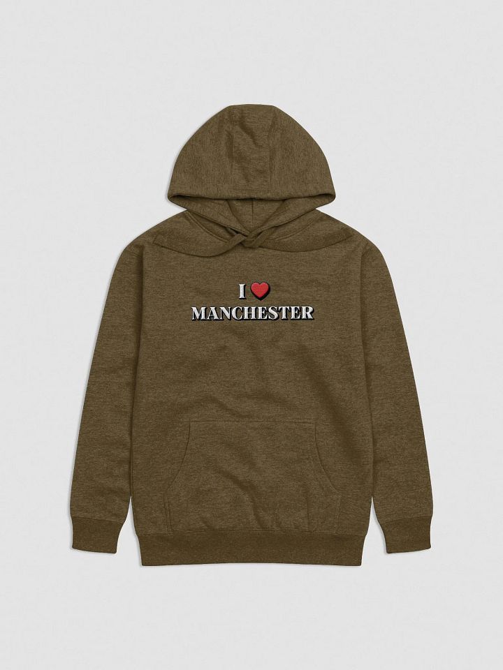 "I LOVE MY SPOT" / HOODIE WITH PERSONALIZED CITY OR COUNTRY NAME / EMBROIDERED product image (2)
