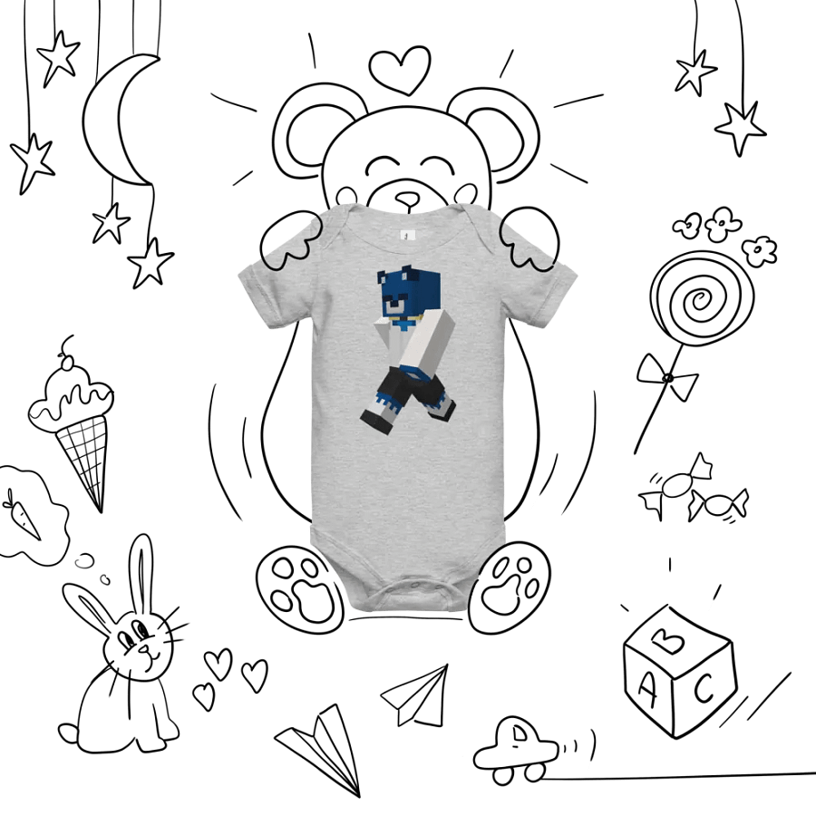 Minecraft Baby Short Sleeve One Piece product image (5)