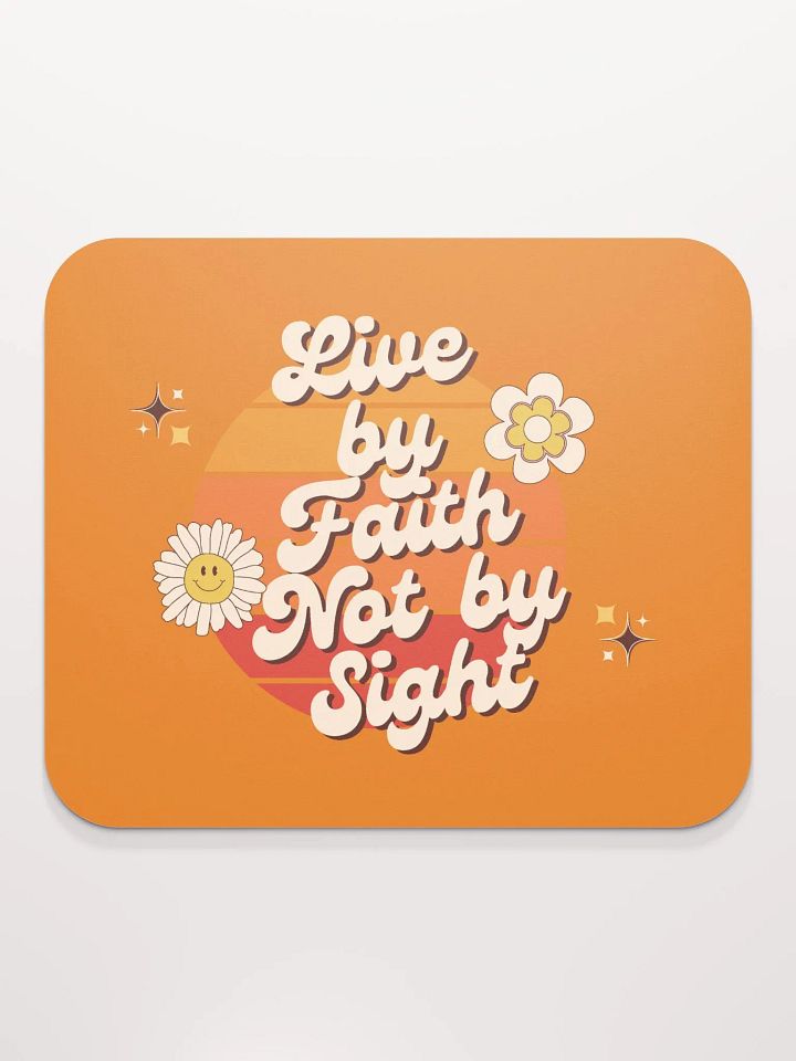 Live by Faith Mouse Pad product image (2)