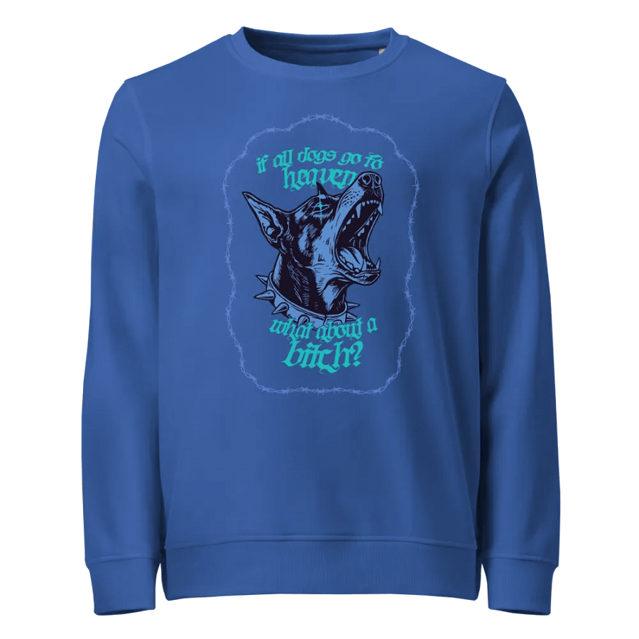 If All Dogs Go To Heaven - Blue Colorway Crewneck Sweatshirt product image (25)