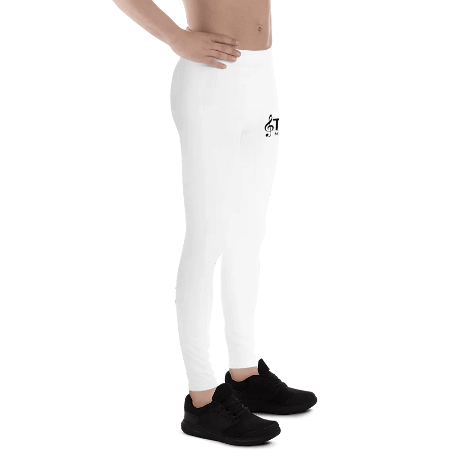 Men's Performance Slim Fit White Leggings - TDS Music Exclusive product image (11)