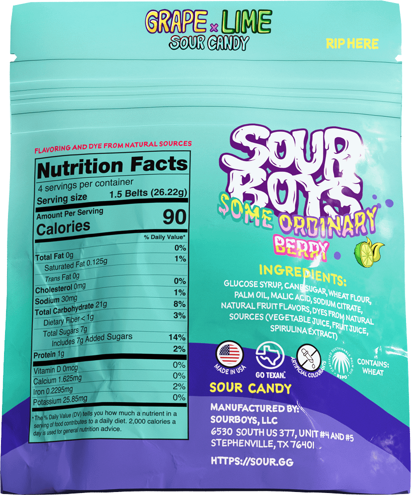 Some Ordinary Berry SourBoys product image (2)