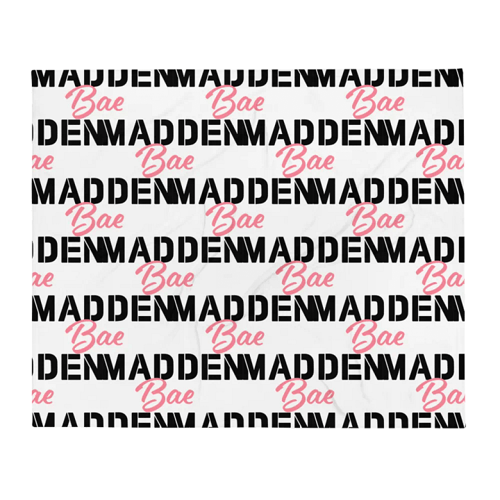 Madden Bae Throw Blanket product image (2)