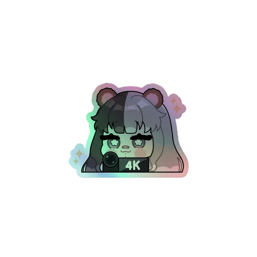 4K Holographic Sticker product image (1)