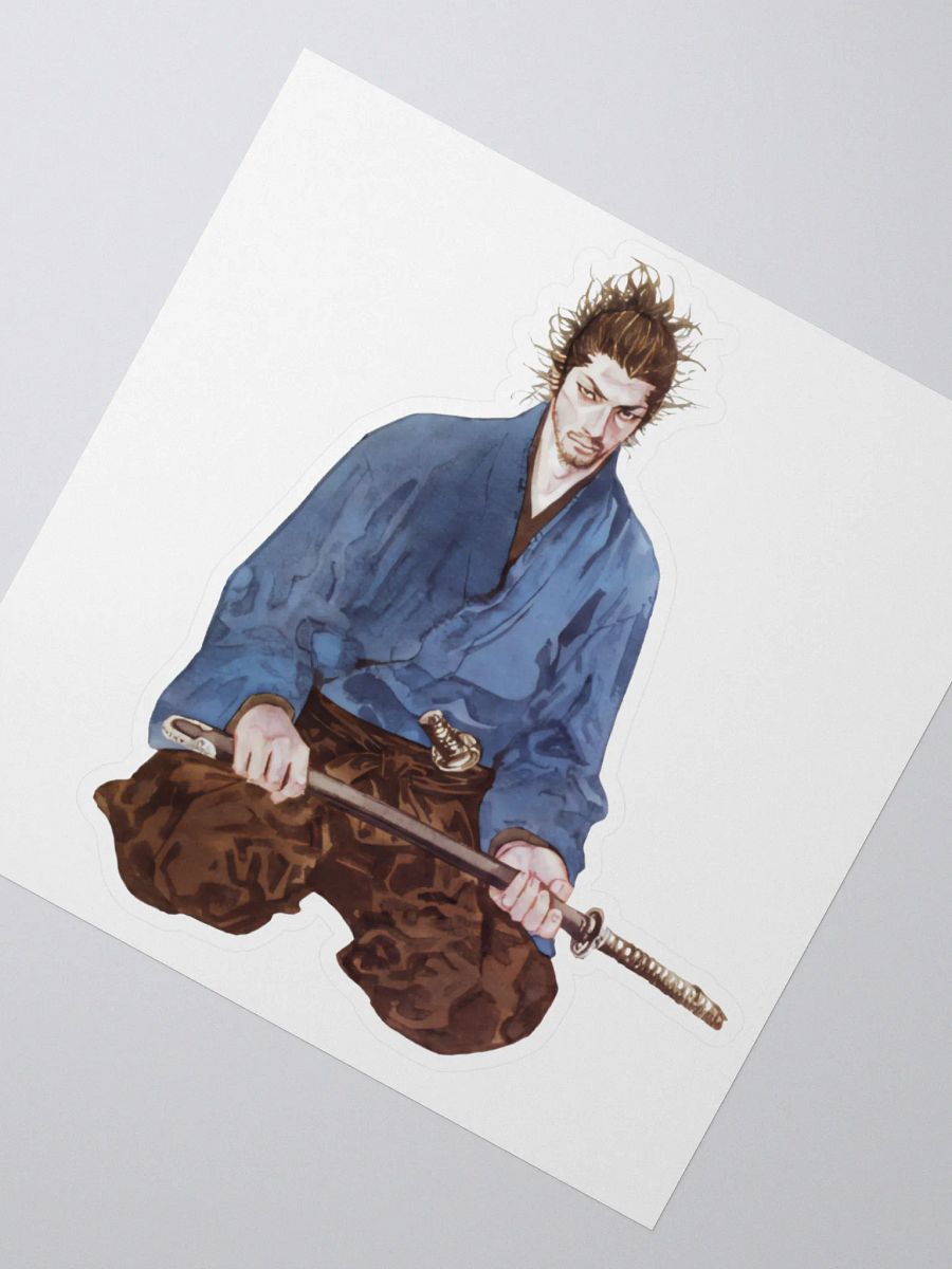 Miyamoto Musashi Meditation Sticker product image (5)