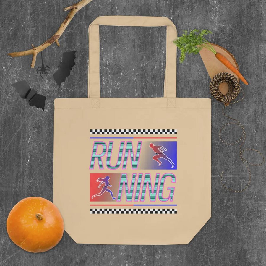 Running Stripes with Style Eco Tote Bag product image (4)